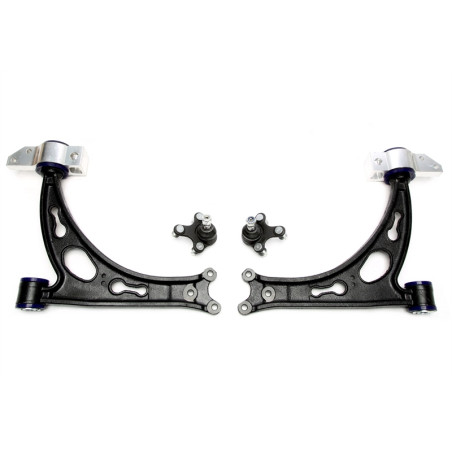Kit bracci oscillanti rinforzati TA Technix ant. con boccole in poliuretano per Audi A3 (8P) (Cod. T