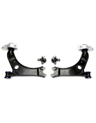 Kit bracci oscillanti rinforzati TA Technix ant. con boccole in poliuretano per Audi A3 (8P) (Cod. T