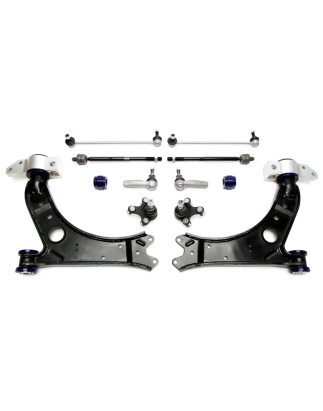 Kit bracci oscillanti rinforzati TA Technix ant. con boccole in poliuretano per Audi A3 (8P) (Cod. T