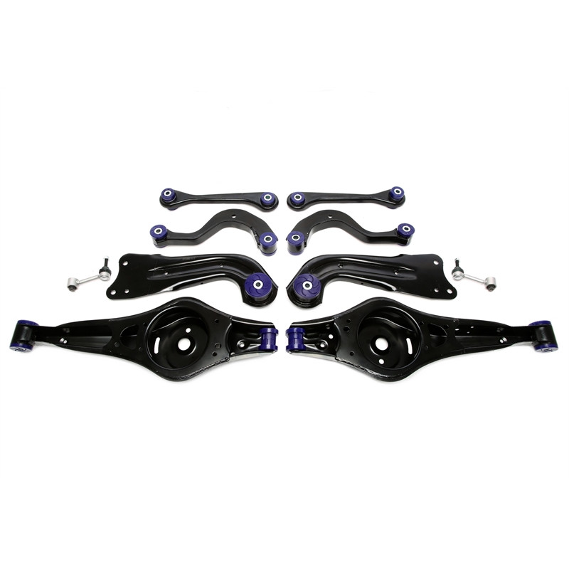 Kit bracci oscillanti rinforzati TA Technix con boccole in poliuretano post. per VW Golf V+VI Platfo