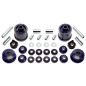 TA Technix Kit Silentblock in poliuretano anteriore/post. 32-pieces per Audi A3 (8L) (Cod. T-85VW004