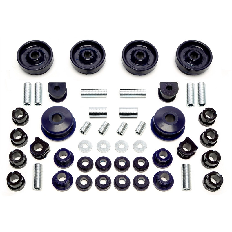 TA Technix Kit Silentblock in poliuretano anteriore / post. 48-pieces per Audi A3Q (8L) / Seat Leon 