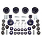 TA Technix Kit Silentblock in poliuretano anteriore / post. 48-pieces per Audi A3Q (8L) / Seat Leon 