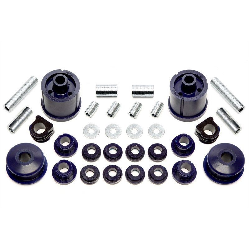TA Technix Kit Silentblock in poliuretano anteriore/post. 32-pieces per Audi A3 (8L) (Cod. T-85VW004