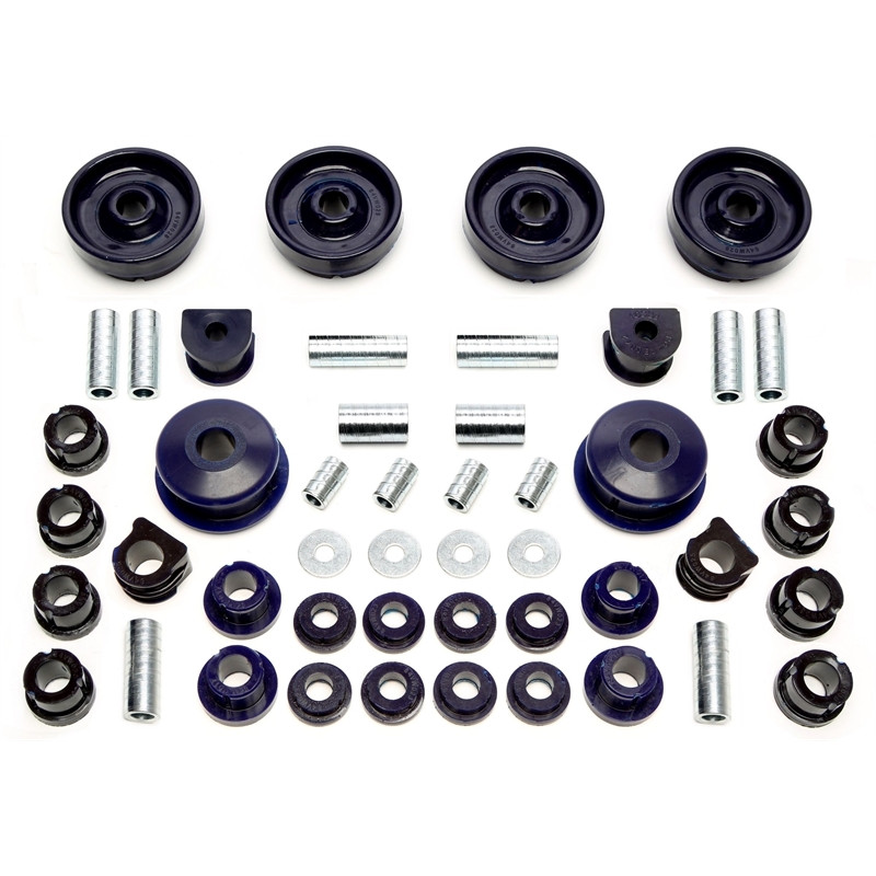 TA Technix Kit Silentblock in poliuretano anteriore / post. 48-pieces per Audi A3Q (8L) / Seat Leon 