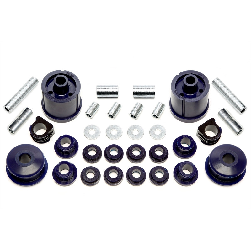 TA Technix Kit Silentblock in poliuretano anteriore/post. 32-pieces per Audi A3 (8L) (Cod. T-85VW004