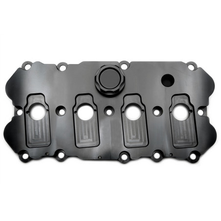 TA Technix Coperchio punterie in alluminio lavorato CNC per Audi, Seat, Skoda, VW (Cod. T-92VW001)