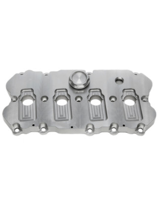 TA Technix Coperchio punterie in alluminio lavorato CNC per Audi, Seat, Skoda, VW (Cod. T-92VW002)