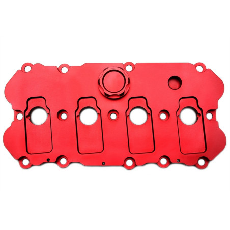 TA Technix Coperchio punterie in alluminio lavorato CNC per Audi, Seat, Skoda, VW (Cod. T-92VW003)