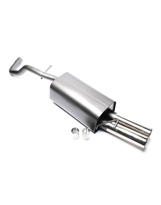 Silenziatore sportivo TA Technix per Audi A3, 8L / Seat Leon, 1M / VW Golf IV, 1J (Cod. T-EVOG4E276)