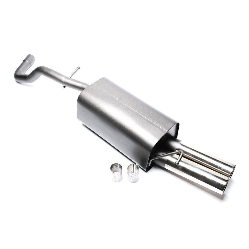 Silenziatore sportivo TA Technix per Audi A3, 8L / Seat Leon, 1M / VW Golf IV, 1J (Cod. T-EVOG4E276)