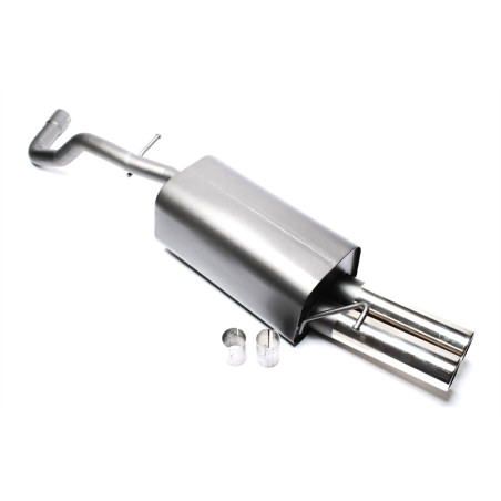 Silenziatore sportivo TA Technix per Audi A3, 8L / Seat Leon, 1M / VW Golf IV, 1J (Cod. T-EVOG4E276)