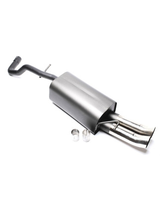Silenziatore sportivo TA Technix per Audi A3, 8L / Seat Leon, 1M / VW Golf IV, 1J (Cod. T-EVOG4ED76)