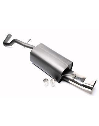 Silenziatore sportivo TA Technix per Audi A3, 8L / Seat Leon, 1M / VW Golf IV, 1J (Cod. T-EVOG4EDTM)