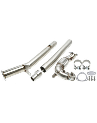 Downpipe sportivo in acciaio inox TA Technix per Audi A3 8P - 1.6l + 2.0l TDI (Cod. T-06VW026)