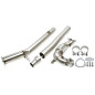 Downpipe sportivo in acciaio inox TA Technix per Audi A3 8P - 1.6l + 2.0l TDI (Cod. T-06VW026)