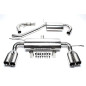 Sistema di scarico Duplex TA Technix per VW Golf V, 1K / VW Golf Plus, 1KP (Cod. T-*EVOG5ADE276)