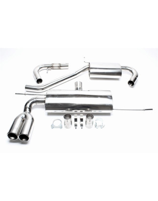 Sistema in acciaio inox TA Technix per VW Golf V, 1K / Audi A3, 8P senza Sportback (Cod. T-*EVOG5AE2