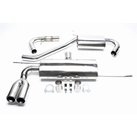 Sistema in acciaio inox TA Technix per VW Golf V, 1K / Audi A3, 8P senza Sportback (Cod. T-*EVOG5AE2