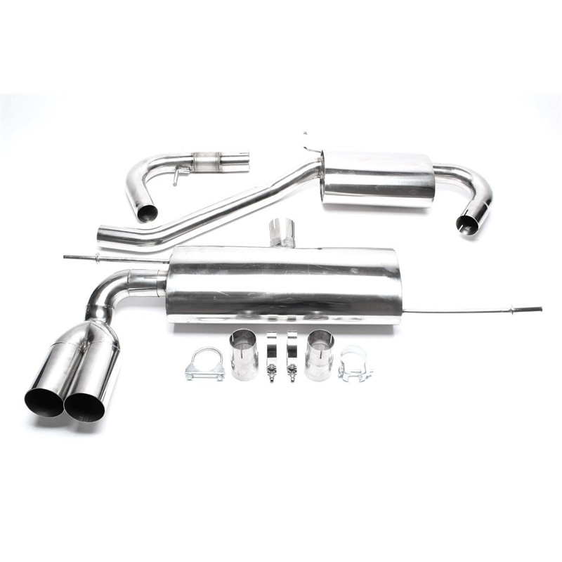 Sistema in acciaio inox TA Technix per VW Golf V, 1K / VW Golf Plus, 1KP (Cod. T-*EVOG5AE276S)