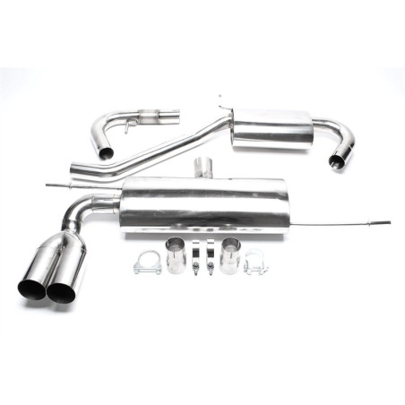 Sistema in acciaio inox TA Technix per VW Golf V, 1K / VW Golf Plus, 1KP (Cod. T-*EVOG5AE276S)
