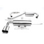 Sistema in acciaio inox TA Technix per VW Golf V, 1K / VW Golf Plus, 1KP (Cod. T-*EVOG5AE276S)