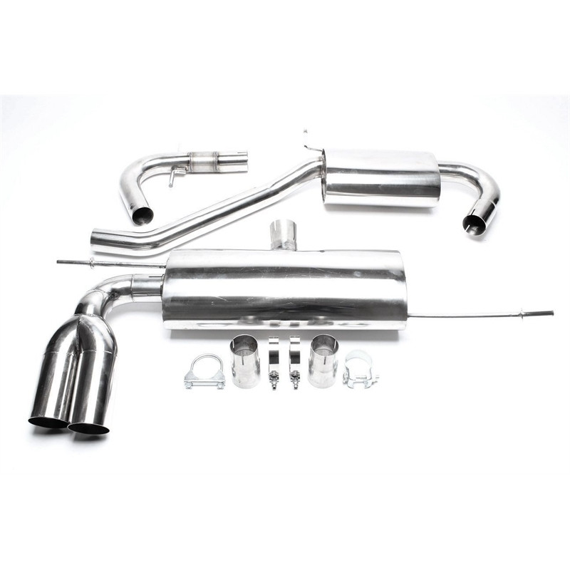 Sistema in acciaio inox TA Technix per VW Golf V, 1K / VW Golf Plus, 1KP (Cod. T-*EVOG5AE276S-1)