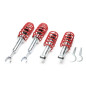Kit assetto a ghiera regolabile sportivo TA Technix per Audi A6 Quattro,  4B, C5 (Cod. T-*EVOGWAU10)