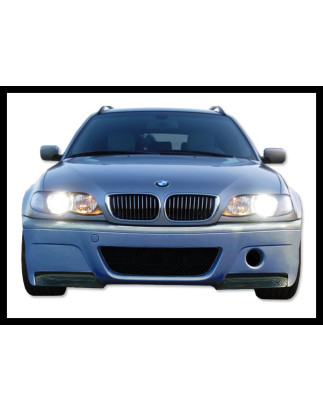 Paraurti Anteriore BMW E46 98-05 2/4P Tipo CSL Flap Carbonio (Cod. E-TCB6125)