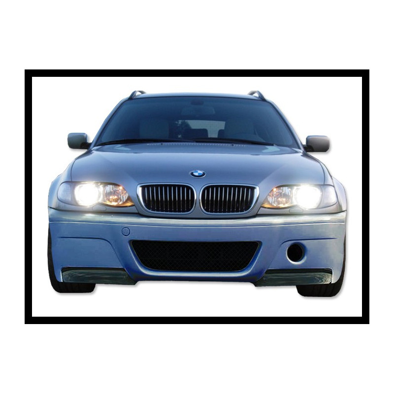 Paraurti Anteriore BMW E46 98-05 2/4P Tipo CSL Flap Carbonio (Cod. E-TCB6125)