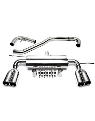 TA Technix duplex stainless steel racing sistema per VW Golf V, 1K / VW Golf Plus, 1KP (Cod. T-RSG5A