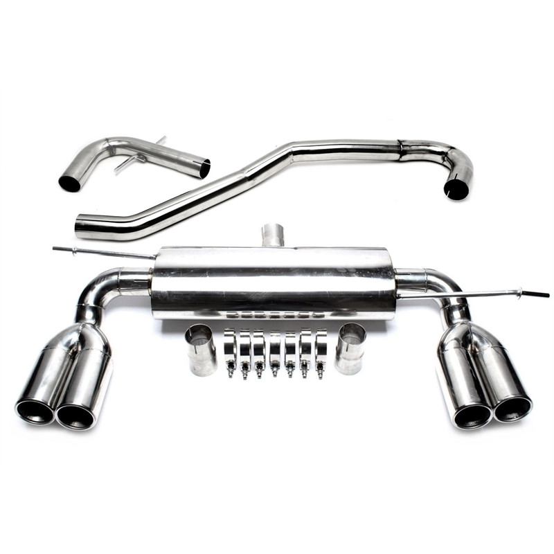TA Technix duplex stainless steel racing sistema per VW Golf V, 1K / VW Golf Plus, 1KP (Cod. T-RSG5A