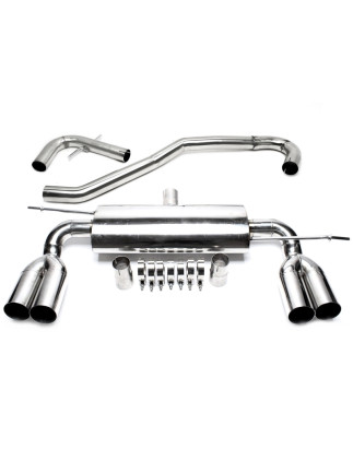 TA Technix duplex stainless steel racing sistema per VW Golf V, 1K / VW Golf Plus, 1KP (Cod. T-RSG5A