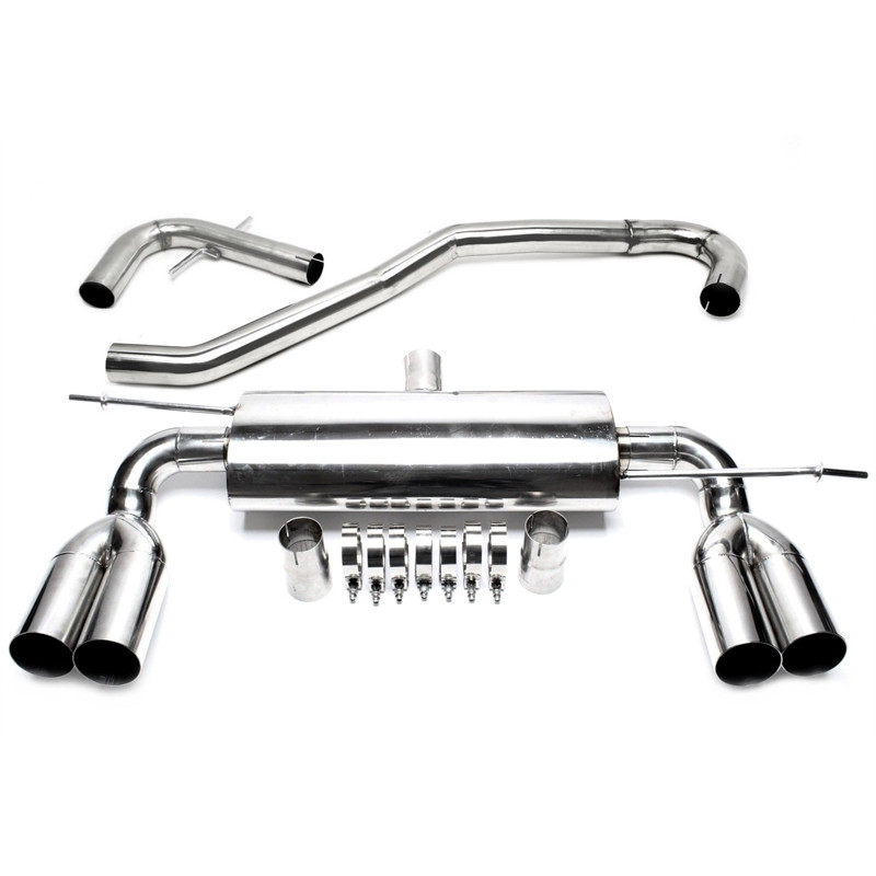 TA Technix duplex stainless steel racing sistema per VW Golf V, 1K / VW Golf Plus, 1KP (Cod. T-RSG5A