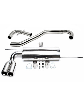 Impianto scarico racing in acciaio inox TA Technix per VW Golf V, 1K / Audi A3, 8P senza Sportback (