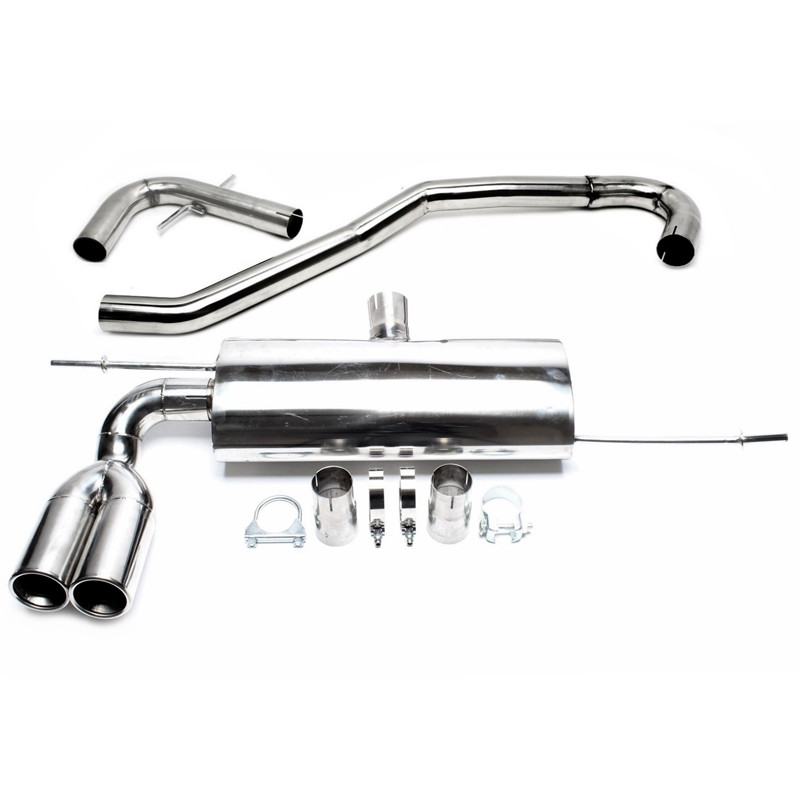 Impianto scarico racing in acciaio inox TA Technix per VW Golf V, 1K / Audi A3, 8P senza Sportback (