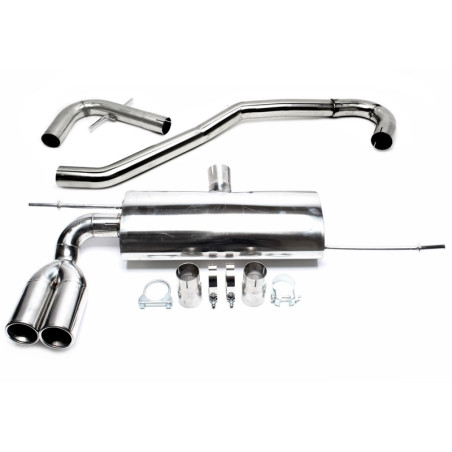 Impianto scarico racing in acciaio inox TA Technix per VW Golf V, 1K / Audi A3, 8P senza Sportback (