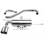 Impianto scarico racing in acciaio inox TA Technix per VW Golf V, 1K / Audi A3, 8P senza Sportback (