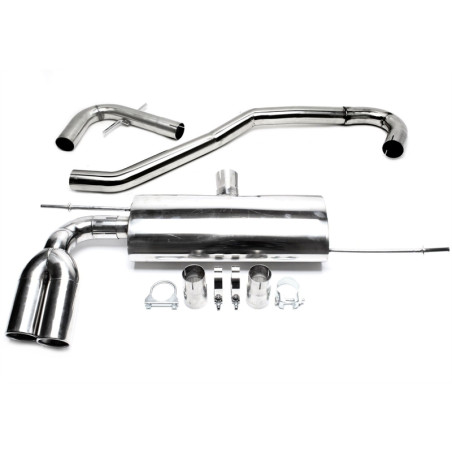Impianto scarico racing in acciaio inox TA Technix per VW Golf V, 1K / VW Golf Plus, 1KP (Cod. T-RSG