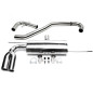 Impianto scarico racing in acciaio inox TA Technix per VW Golf V, 1K / VW Golf Plus, 1KP (Cod. T-RSG
