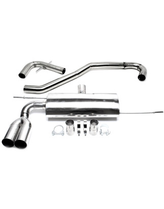 Impianto scarico racing in acciaio inox TA Technix per VW Golf V, 1K / VW Golf Plus, 1KP (Cod. T-RSG