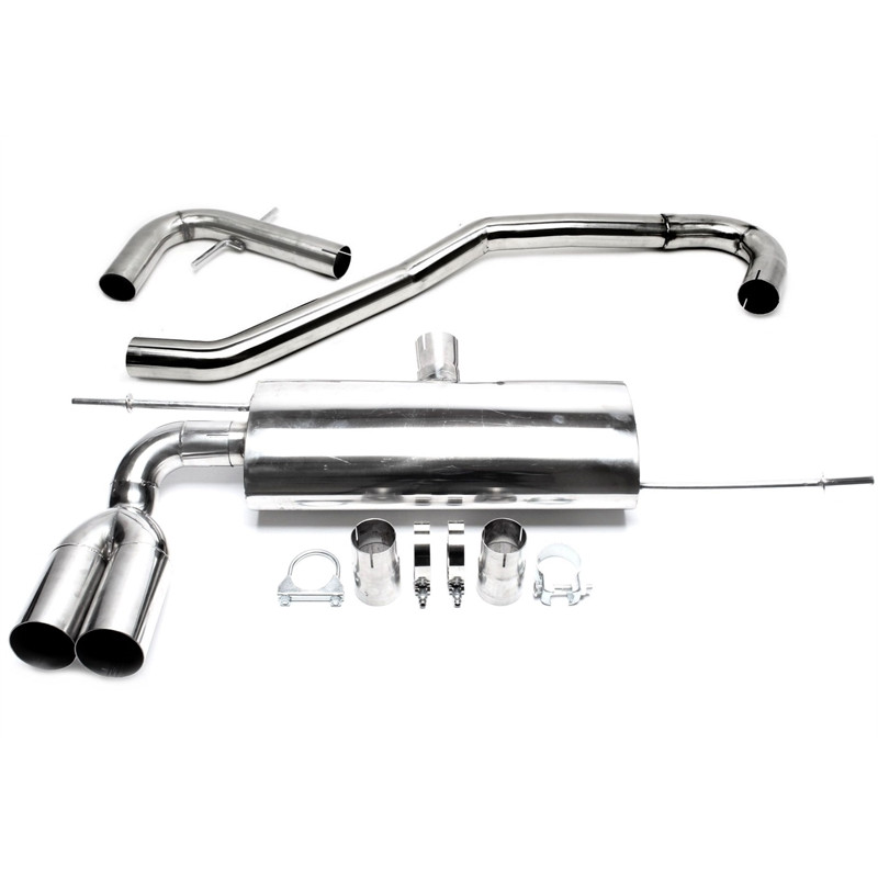 Impianto scarico racing in acciaio inox TA Technix per VW Golf V, 1K / VW Golf Plus, 1KP (Cod. T-RSG