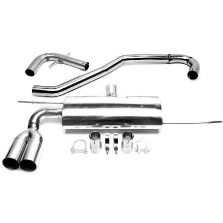 Impianto scarico racing in acciaio inox TA Technix per VW Golf V, 1K / VW Golf Plus, 1KP (Cod. T-RSG