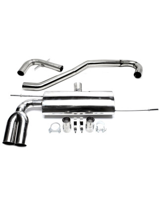 Impianto scarico racing in acciaio inox TA Technix per VW Golf V, 1K / VW Golf Plus, 1KP (Cod. T-RSG