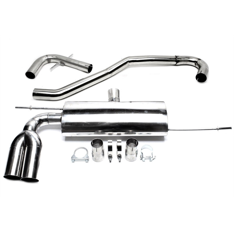Impianto scarico racing in acciaio inox TA Technix per VW Golf V, 1K / VW Golf Plus, 1KP (Cod. T-RSG