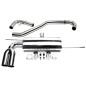 Impianto scarico racing in acciaio inox TA Technix per VW Golf V, 1K / VW Golf Plus, 1KP (Cod. T-RSG
