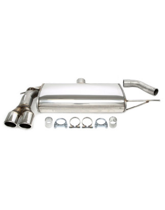 Scarico posteriore sportivo in acciaio inox TA Technix per Audi A3 8P / VW Golf V 1K (Cod. T-02VW024