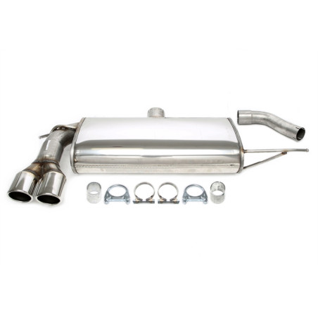 Scarico posteriore sportivo in acciaio inox TA Technix per Audi A3 8P / VW Golf V 1K (Cod. T-02VW024