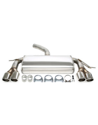 Scarico posteriore sportivo in acciaio inox TA Technix per Audi A3 8P / VW Golf V 1K (Cod. T-02VW024