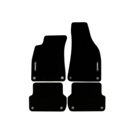 Tappetini TA Technix con logo per Audi A4 8E (Sedan / Avant) (Cod. T-34AU07)